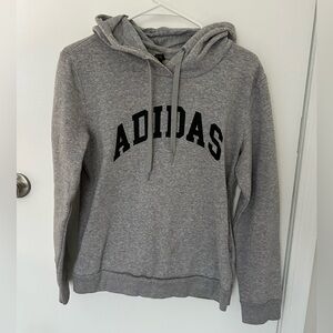 Adidas Heather Gray Hoodie
